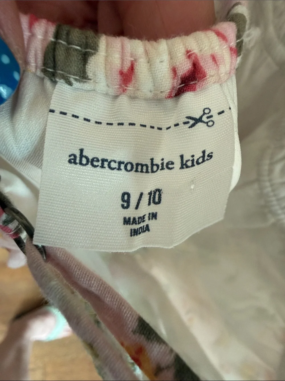 abercrombie Girls Pink Floral Sundress Romper with Ruffle Hem